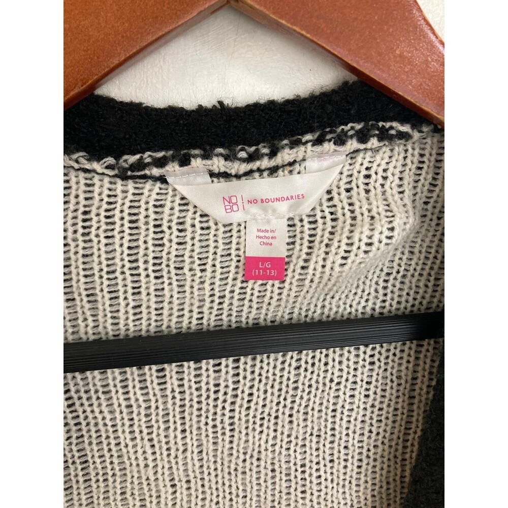 No Boundaries Cardigan Womens L Sweater Boho Native Southwestern Granola Duster - Picture 2 of 9